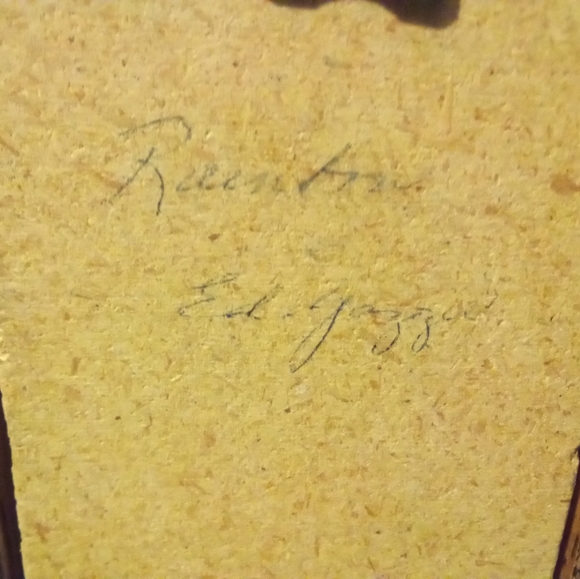 Sand Paintings signed Ed Yazzie Yei Dancer - Picture 2 of 3